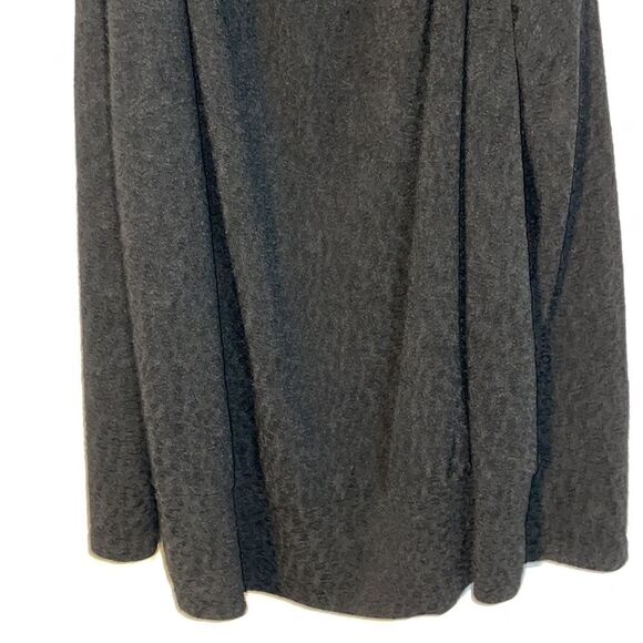 Open shoulder long sleeve black blouse - Picture 4 of 8